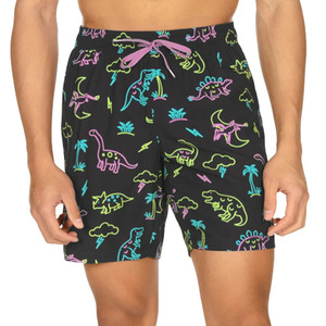 Shorts de Baño Personalizados para Hombre 2026, Shorts de Playa de Secado Rápido, Venta al Por Mayor OEM, Shorts de Playa con Estampado Tropical para Hombre, Cintura Elástica - Product Image 1