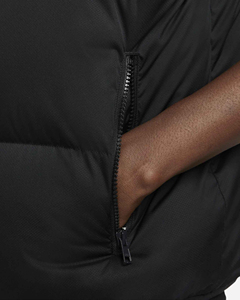 Chaleco Acolchado Negro para Hombre, con Cuello Alto y Cierre Completo, Sin Mangas, para Uso Urbano Casual en Invierno, Venta al Por Mayor OEM - Product Image 5
