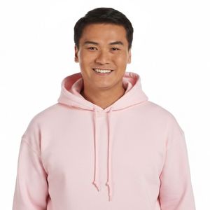 เสื้อฮู้ดดี้ผู้ชาย 330 กรัม แบบหนา ผ้าฟลีซเนื้อหนัก ทรงโอเวอร์ไซส์ สำหรับฤดูหนาว แบบถักเรียบ สีพื้น รับสกรีนโลโก้ตามสั่ง - Product Image 6