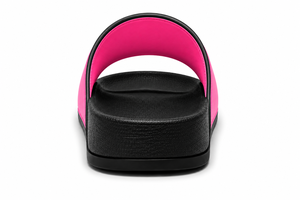 Sandalias Personalizadas con Logotipo, Color Rosa y Negro, Punta Abierta, Suela de EVA Antideslizante, Sandalias de Verano a la Moda - Product Image 4