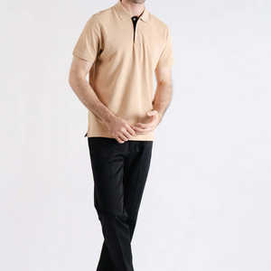 Polos personalizados de alta calidad para hombre con logotipo personalizado y nuevo diseño, camiseta polo 100% algodón en venta - Product Image 2