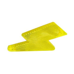 Réflecteurs de rayons de roue de vélo, pour la sécurité conduite de nuit, à coller sur le côté avant et arrière, PMMA - Product Image 6