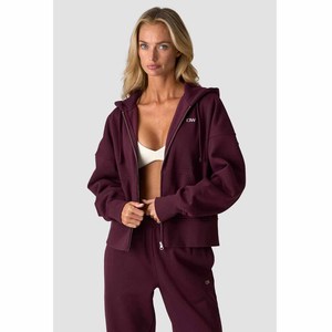 <b>Top</b> Quality Custom <b>Cropped</b> Zipper plain Tracksuit Women's Clothing Hoodie and Sweatpants Women Sweat suit <b>Set</b> With Custom logo - Product Image 5