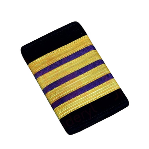 Epaulettes Personalizadas Resistentes y Suaves, Accesorios de Uniforme, Equipo de Defensa Personal Ecológico, Epaulettes Suaves para Colocar sobre la Ropa - Product Image 2