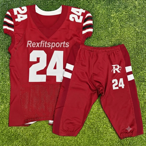 Uniforme de football personnalisé pour les clubs Uniforme de football américain pour les écoles Uniforme de football pour les universités Maillot de football d'équipe - Product Image 6