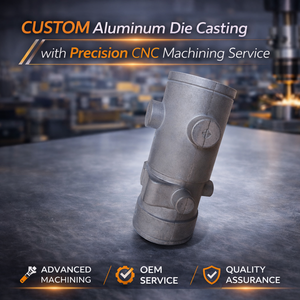 Composants de fonderie sous pression en aluminium sur mesure avec service d'usinage CNC de précision - Product Image 2