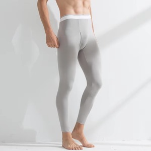 Leggings de Compresión para Hombre con Logotipo Personalizado, Cintura Elástica, Transpirables, de Secado Rápido, Spandex/Poliéster, Ropa Deportiva con Rodilleras - Product Image 4