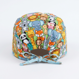 Latest Premium Quality Wholesale Working Nursing Hats With Buttons Adjustable <b>Tie</b> <b>Back</b> Nurse Cap Hospital Accessories Scrub Caps - Product Image 6