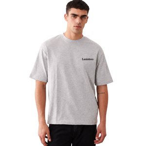 เสื้อยืดคอกลมโอเวอร์ไซส์ แขนสั้น ทรงหลวม สไตล์ลำลอง รับผลิตตามสั่ง ขายส่ง เสื้อเจอร์ซีย์ สตรีทแวร์ ผู้ผลิตและจำหน่าย OEM - Product Image 1