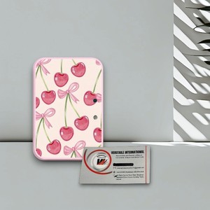 Plaques à cils en acrylique rose cerise écologiques de haute qualité, forme diamant, rectangle, carré, magnétiques, pour la fabrication de cils personnalisés de Noël - Product Image 5