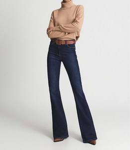 กางเกงยีนส์ทรงตรงเอวกลางสีฟ้าอ่อนสไตล์คาร์เพนเตอร์ ผ้าเดนิมระบายอากาศได้ดี สตรีทแวร์ เซ็กซี่ สไตล์ลำลอง มีกระเป๋า - Product Image 2