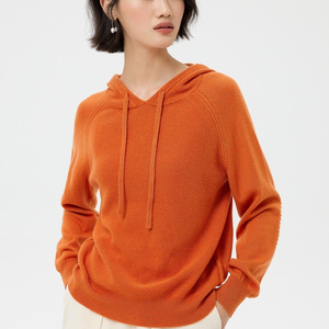 เสื้อฮู้ดผู้หญิงแบบสวมหัว ผ้าฟลีซ ลวดลายเรียบง่าย สวมใส่สบาย ขายดี สินค้ามาใหม่ เสื้อผ้าผู้หญิง ระบายอากาศได้ดี - Product Image 4