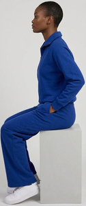 Women's Jogging Tracksuit / Women Drop Shoulder Half Zipper Loose Fit Sweatpants <b>Side</b> Pockets Winter Tracksuit Ladies - Product Image 2