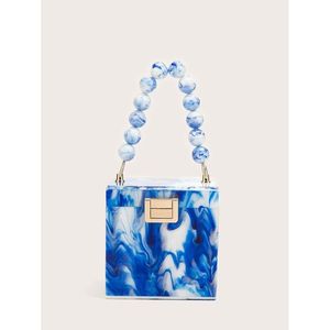 Bolso de Mano de Resina de Lujo Hecho a Mano para Mujer, para Fiestas Nocturnas, Artículos para Fiestas - Product Image 5