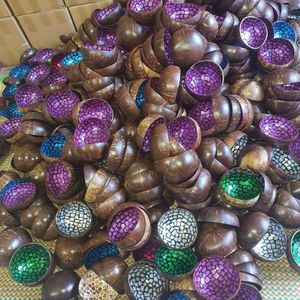 Biodegradable Coconut Bowl Handmade Natural Coconut Shell Bowl Eco Friendly Sustainable Kitchen Serving Bowl for Food Us - Product Image 3