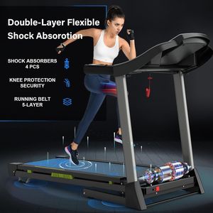 Tapis Roulant Elettrico Pieghevole da 3.5 HP, Capacità di Carico 150 kg, Portatile per Casa/Ufficio, con Presa DC, per Camminata/Corsa - Product Image 5