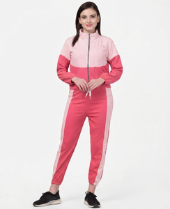Women's Sports Tracksuit Set Breathable Long Sleeve Zip Jacket with Relaxed Fit Athletic Pants - Product Image 4