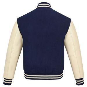 Chaqueta Deportiva Varsity con Capucha para Hombre, 100% Lana, Transpirable, Tela de Lona Premium, Cómoda para Uso Diario - Product Image 3