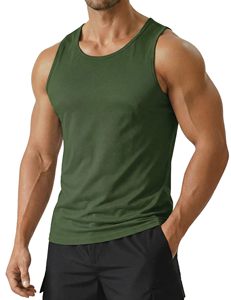 Premium Athletic Collection <b>Men</b>’s Tank Top Sleeveless Gym Shirt Bodybuilding Vest Fitness Workout <b>Singlet</b> Breathable Stretch - Product Image 1