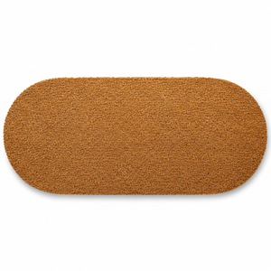 Alfombra de Entrada de Fibra de Coco Natural Marrón de 40x70cm, Base de PVC, Diseño Liso, Antideslizante, Ecológica, Hecha a Máquina, Estilo Moderno, Uso en Todas las Estaciones - Product Image 5