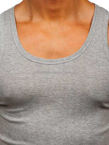 Meilleurs débardeurs de sport pour hommes, t-shirt sans manches ample, style américain, vintage, en coton lavé, tricoté, respirant - Product Image 5