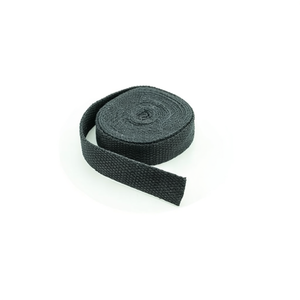 Cinghia in tessuto Iln 2,5 cm x 3,6 m nera per manici di borse - Product Image 1