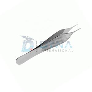 Fórceps Micro Adson de acero inoxidable, 1x2 dientes con instrumentos quirúrgicos de alta calidad - Product Image 4