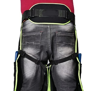 Protège-jambes de fermeur en cuir de haute qualité, réglables, pour le sablage des sabots, équipement de protection professionnel pour fermeurs - Product Image 5