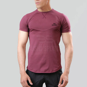 T-shirts de sport sur mesure, nouveau design, pour adultes, faible MOQ, tailles adultes, t-shirts de sport pour hommes - Product Image 3