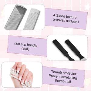 Lime à ongles robuste en forme de zèbre, lime double face en acier inoxydable, lime épaisse pour ongles des pieds des hommes, lime à ongles pour animaux de compagnie, pour chiens - Product Image 5