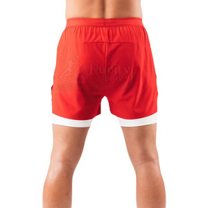 Pantalones Cortos 2 en 1 de Moda, Material Ligero, Estilo Deportivo, para Hombre - Product Image 4
