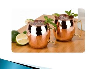 Taza de cobre sólido Moscow Mule, taza de café, tazas de café de cobre puro, taza de cobre de alta calidad de 16 Oz - Product Image 2