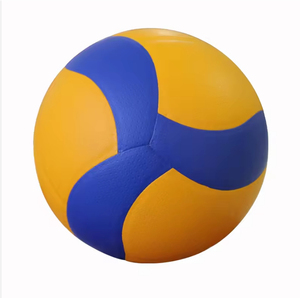 วอลเลย์บอล PU สำหรับฝึกซ้อมอย่างเป็นทางการ ใช้ได้ทั้งในร่มและกลางแจ้ง น้ำหนักเบา พิมพ์โลโก้ได้ ราคาโรงงาน สำหรับความบันเทิง - Product Image 1