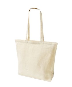 Bolsa de Mano de Lona 100% Algodón con Asas, Diseño Minimalista, Parte Superior Abierta, Unisex, Uso Diario, Reutilizable, Correa para el Hombro, Personalizable - Product Image 5