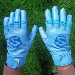 Gants de frappeur de baseball en cuir de mouton de haute qualité, adhérence et protection professionnelles - Product Image 4