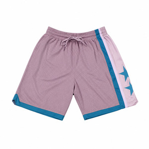 Factory Made Custom New Pattern Design High Street Basketball <b>Shorts</b> <b>Elastic</b> <b>Waist</b> Mid Length Adult Quick Dry Eco-Friendly - Product Image 1