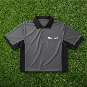 Custom Men's <b>Grey</b> Black <b>Polo</b> <b>Shirt</b> Short Sleeve Sportswear Golf Workwear Uniform OEM ODM Wholesale Manufacturer - Product Image 6