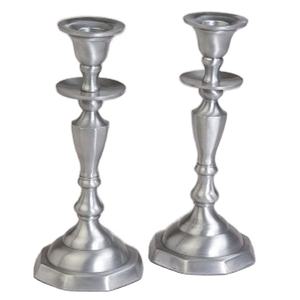 Grand support de bougie fait à la main avec revêtement en poudre d'aluminium argenté T-LIGHT, support pour FESTIVAL, fête à domicile et décoration de mariage - Product Image 1