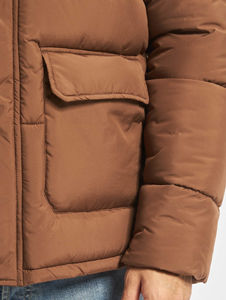 Nueva Chaqueta de Invierno para Hombre, con Cierre, Cuello Alto, Color Negro, Personalizable con Logotipo, para Exteriores, Extremadamente Cálida - Product Image 3