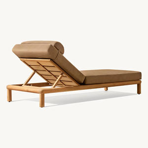 Tumbona de Madera de Teca de Calidad de Exportación para Exteriores, Proveedor para Hoteles y Resorts, Fabricante Directo de Fábrica - Product Image 4