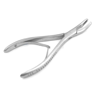 เครื่องมือตัดกระดูกแบบโค้ง Luer Bone Rongeur ขนาด 6 3/4 นิ้ว สำหรับศัลยกรรมทันตกรรมและกระดูก ทำจากเหล็กกล้าไร้สนิม ความแม่นยำสูง สามารถนึ่งฆ่าเชื้อได้ - Product Image 1