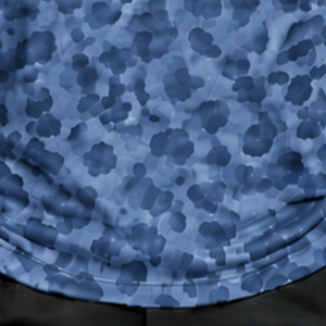 T-shirt en denim bleu à imprimé léopard, manches courtes, col rond, motif décontracté, léger, doux, streetwear, vêtement de tous les jours, haut tendance - Product Image 6