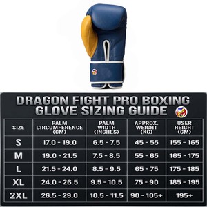 Guantes de Boxeo DF-BGAyb2 Azules y Amarillos para Entrenamiento de Kickboxing, 10oz, con Cierre de Velcro, para Gimnasio, MMA, Sparring, Artes Marciales, para Adultos - Product Image 6