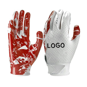 Guantes de fútbol transpirables para sesiones de entrenamiento, palma con agarre de silicona, tallas juveniles y para adultos, al por mayor - Product Image 2