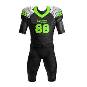 Uniforme de football américain de qualité supérieure, nouvelle arrivée, design personnalisé unique, uniforme de football américain - Product Image 2