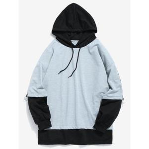 Service OEM – Nouveaux sweats à capuche streetwear pour hommes, coupe ample et épaisse, personnalisables avec logo, double couche, 100 % coton, hiver - Product Image 1