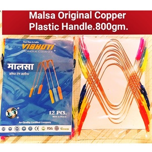 Limpiador de Lengua Manual de Cobre al por Mayor para Eliminar Residuos Linguales y Refrescar el Aliento, Disponible para la Venta - Product Image 1