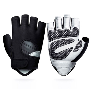 <b>Half</b> Finger Weight Lifting Gloves Non <b>Slip</b> Textile Weaving Unisex Outdoor Activities Hook And Loop Closure Universal Season - Product Image 5