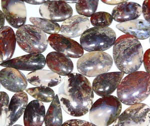 Proveedor Mayorista de Cabujones de Ágata Musgo Roja Natural, Piedras Preciosas Sueltas y Lisas para Joyería, Piedra Increíble - Product Image 6