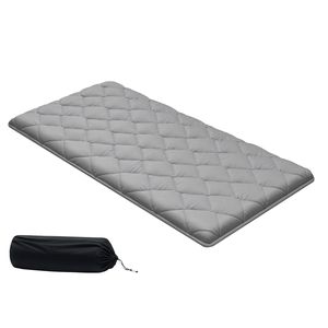 Materasso Futon Giapponese Tatami Matrimoniale Pieghevole con Borsa per il Trasporto e Chiusura a Cerniera, Materasso a 9 Strati Stile Giapponese - Product Image 1